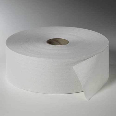 6 Toilettenpapier Großrolle, 380 m x 10 cm weiss, 400 Blatt pro Rolle im Sale